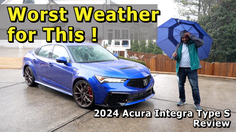 This was the worst weather for a sports sedan review – 2024 Acura Integra Type S